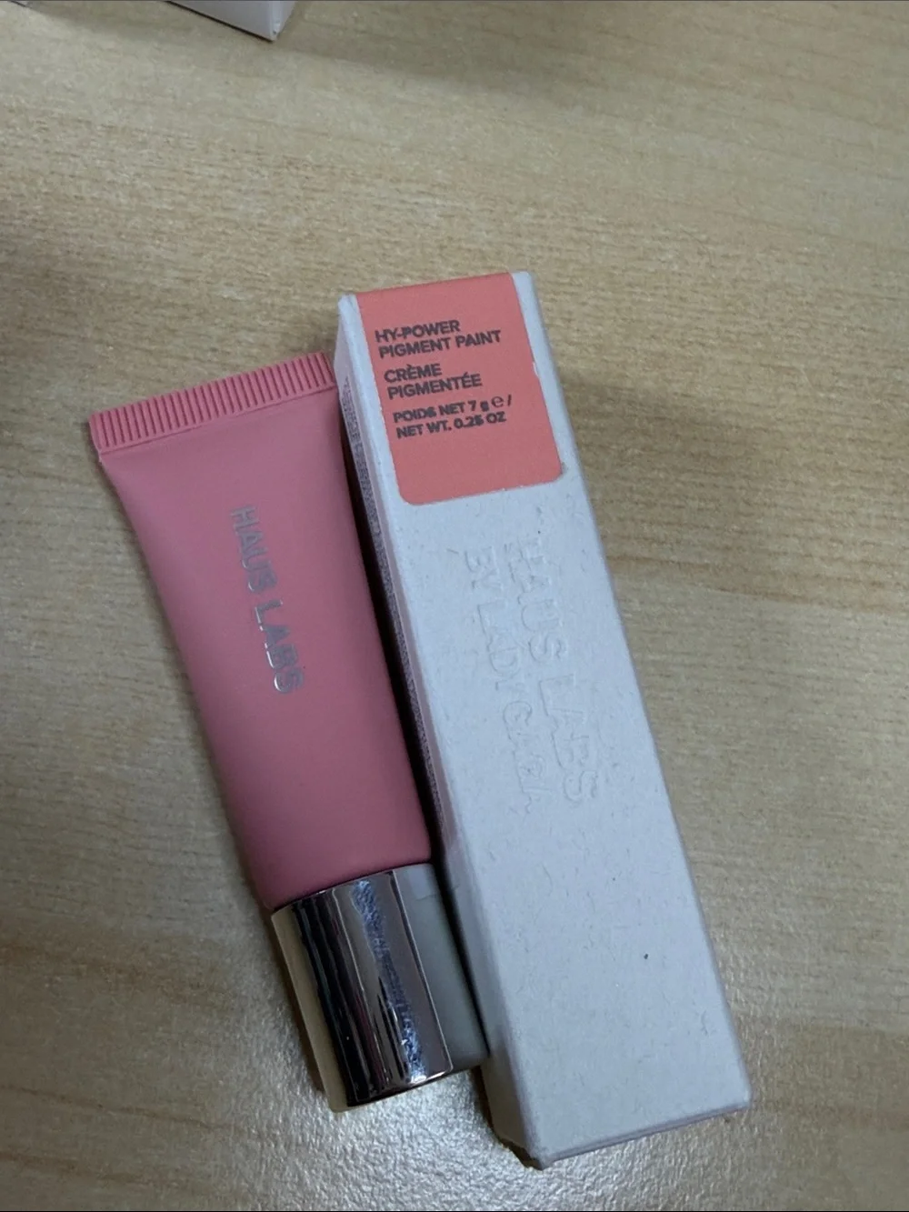 Haus Labs By Lady Gaga Hy-Power Pigment Paint Blush Matte — Soft Pink Peach
